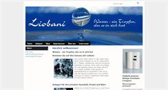 Desktop Screenshot of liobani-hercik.de